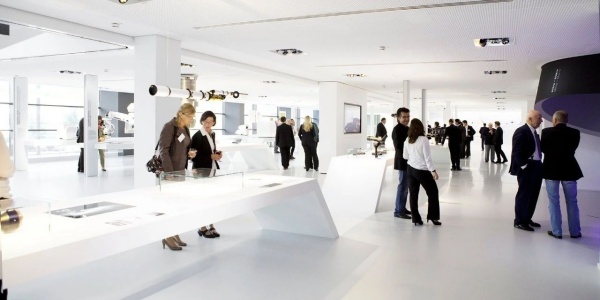 光學設備展廳設計案例分享