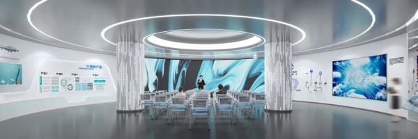 深圳展廳裝修設(shè)計(jì)，兩種方案各有千秋