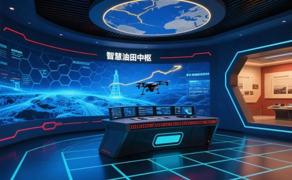 石油會(huì)“開口說話”？這座油田文化展廳讓巖芯數(shù)據(jù)活了！