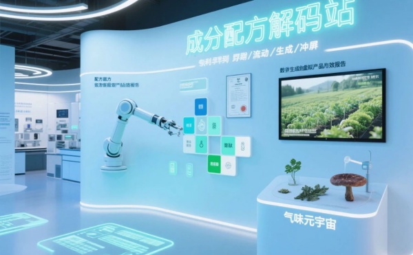 美妝行業(yè)科技展廳設計