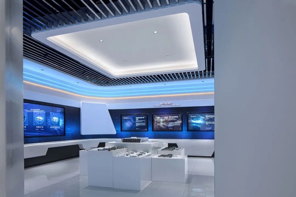恒為科技上海企業展廳設計