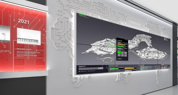 電子元件展廳微觀世界的科技之美