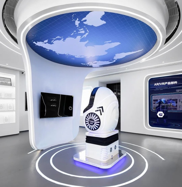 科技感企業展廳設計